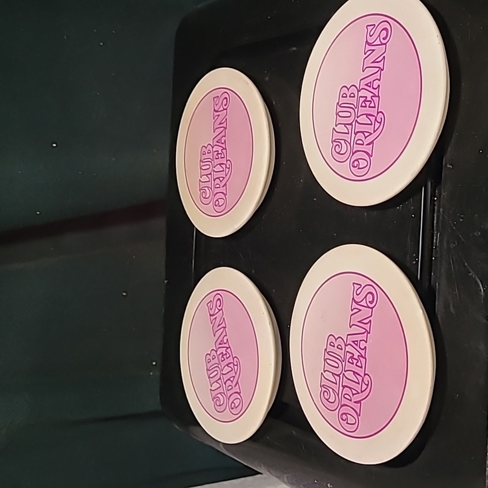 Club Orleans Coaster Set (4 Pcs)